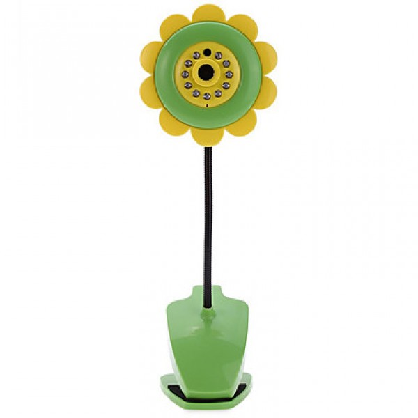 Sunflower Wireless Baby Monitor Vedio Baby monitor Nanny Wifi IR Night Vision Camera Audio Mini Camera